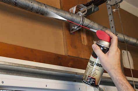 Lubricating Garage Door Parts