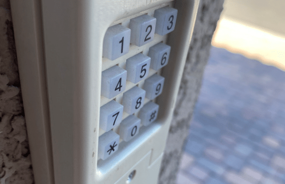 Garage Door Keypad