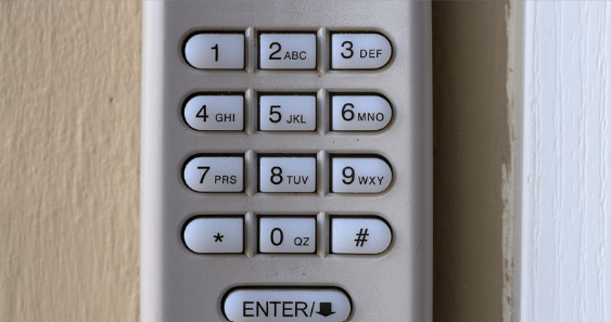 Garage Door Keypad