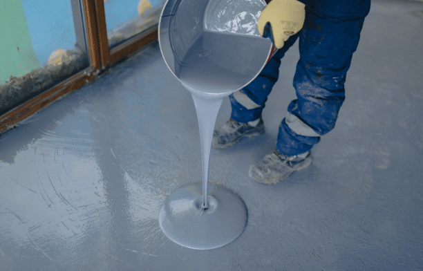 Coating Garage Floor with Epoxy