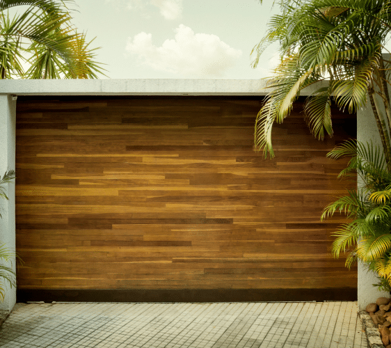 Wooden Garage Door