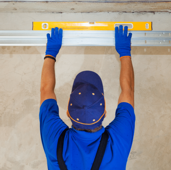 Garage door alignment