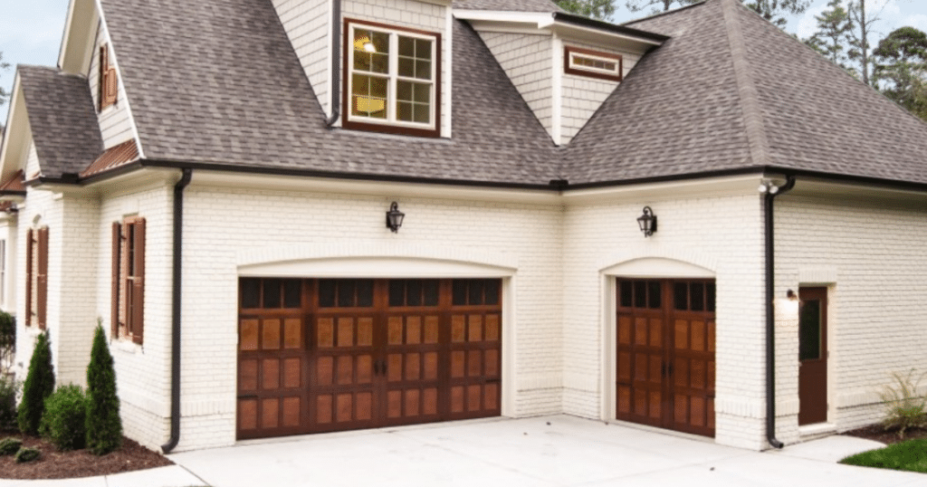 advantage of cedar garage door